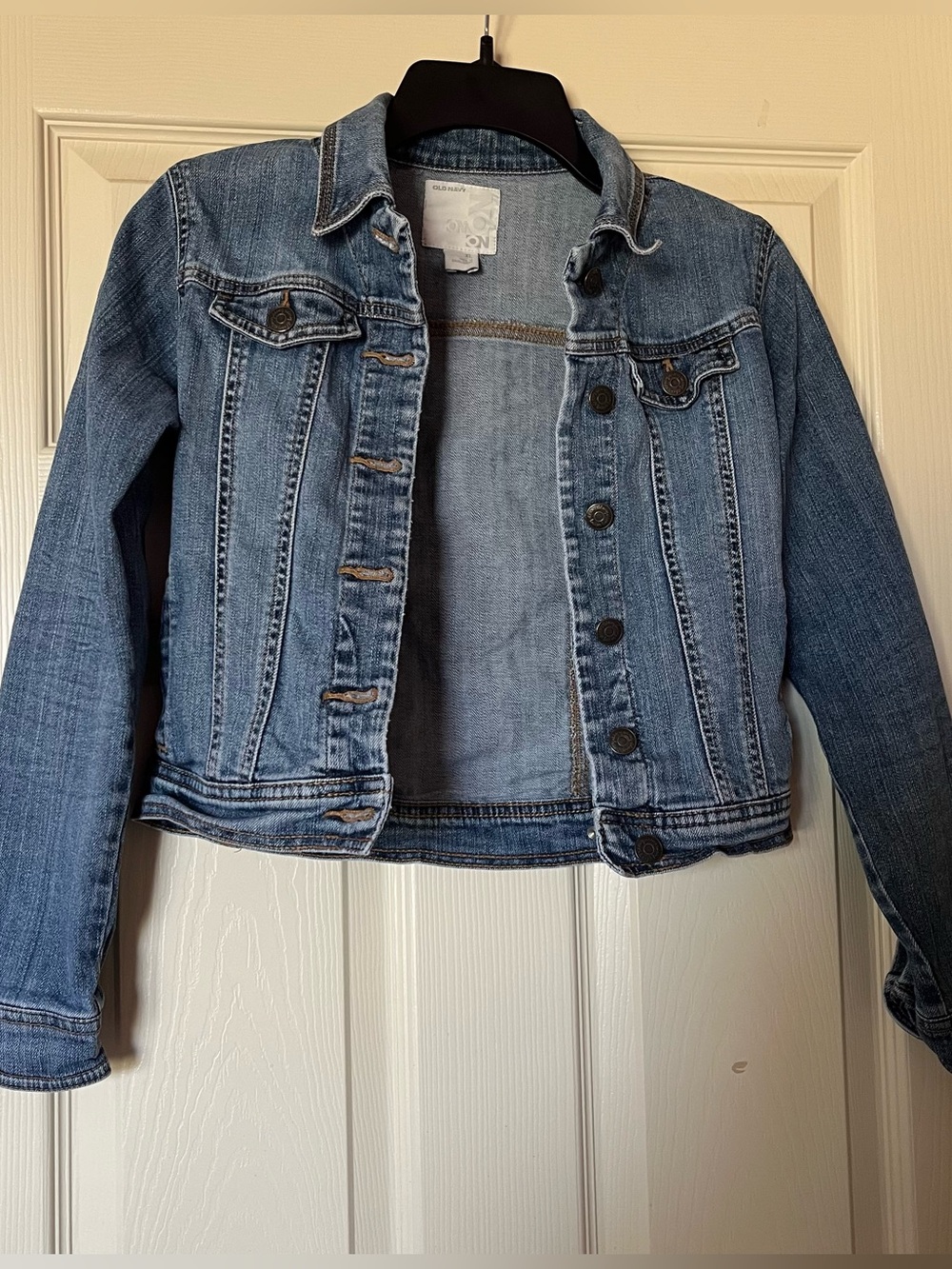 Old Navy Classic Light Blue Denim Jacket